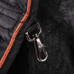 Rambo Ionic Stable Liner 100g Black/Black & Orange Stripe -Paardensport kortingswinkel productagradi 444886651 3.ed0c9a