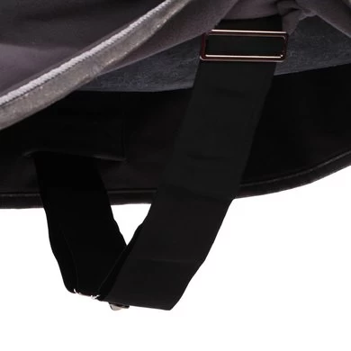 Cavallino Marino Zweetdeken Piemont Donkergrijs 115/165 5 Cavallino Marino Zweetdeken Piemont Donkergrijs 115/165 - Afbeelding 5