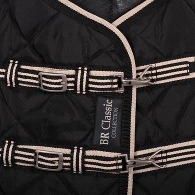 BR Staldeken Classic 1200D - 300g Zwart 2 BR Staldeken Classic 1200D - 300g Zwart - Afbeelding 2