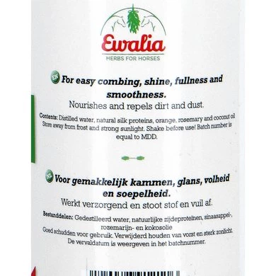 Ewalia Mane&Tail Care Spray 500ml 4 Ewalia Mane&Tail Care Spray 500ml - Afbeelding 4