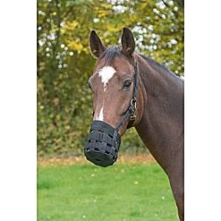 Kerbl Graasmasker Zwart -Paardensport kortingswinkel productke 321626.11900c