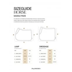 PS Of Sweden Zadeldekje Signature Springen Peach -Paardensport kortingswinkel ps maattabel saddle pads.f6f0cf
