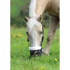 Shires Graasmasker Shires DELUXE Comfort Zwart Shet
