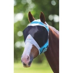 Shires Vliegenmasker Met Ooruitsparing Teal -Paardensport kortingswinkel shires 6663 teal.04e98a