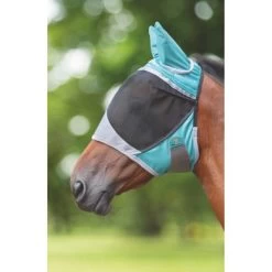 Shires Vliegenmasker Deluxe Met Oren Groen -Paardensport kortingswinkel shires 6670 green.ff9582