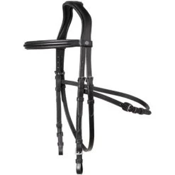 Trust Hoofdstel Hickstead Zwart/zilver