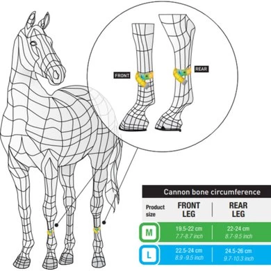 Veredus Peesbeschermers Absolute Easy Strap Rear Zwart 2 Veredus Peesbeschermers Absolute Easy Strap Rear Zwart - Afbeelding 2