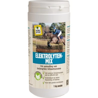 VITALstyle Elektrolyten Mix Paard 1 Kg 1 VITALstyle Elektrolyten Mix Paard 1 Kg
