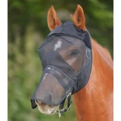 Waldhausen Vliegenmasker Premium Zonder Oren Zwart -Paardensport kortingswinkel wald 63150001 pon 33.2c2e99