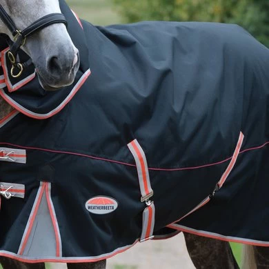 Weatherbeeta Comfitec Premier Therapy-Tec Detach-A-Neck Lite Plus Zwart/Zilver/Rood 11 Weatherbeeta Comfitec Premier Therapy-Tec Detach-A-Neck Lite Plus Zwart/Zilver/Rood - Afbeelding 11