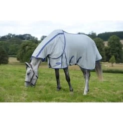Weatherbeeta Deken Comfitec Airflow II Detack A Neck Grijs/Blauw/Grijs 24 Weatherbeeta Deken Comfitec Airflow II Detack A Neck Grijs/Blauw/Grijs -Paardensport kortingswinkel wb 1002927010 wb cft airflow ii dan grazing image lifestyle3.4472a4