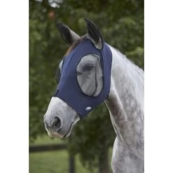 Weatherbeeta Vliegenmasker Deluxe Stretch Bug Met Oren Navy/Zwart -Paardensport kortingswinkel wb 1009573000 navyblack wb deluxe stretch bug eye saver image hero null.0d9ea3