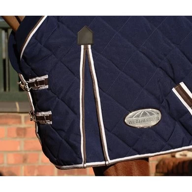 Weatherbeeta Stable Rug Comfitec 1000D Diamond Quilt Detach-A-Neck Medium 220g Blue/Charcoal/White 11 Weatherbeeta Stable Rug Comfitec 1000D Diamond Quilt Detach-A-Neck Medium 220g Blue/Charcoal/White - Afbeelding 11
