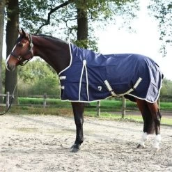 Horka Outdoor Deken High Neck, 600d 0g Blauw -Paardensport kortingswinkel web 44472994.fd01d5