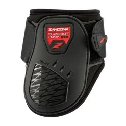 Zandona Strijklappen Superior Air Fetlock Zwart Pony